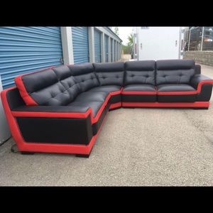 Sectional With Speakers And Lights